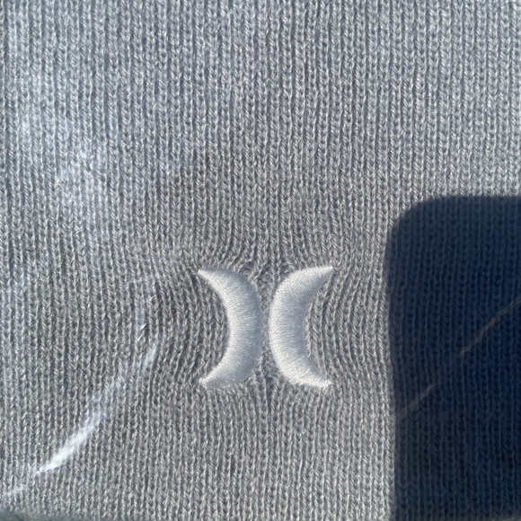 Hurley Icon Staple Beanie Men's One Size Gray Embroidered Logo - Picture 7 of 9
